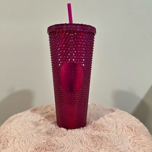 Starbucks Berry Bling Diamond Studded Tumbler Fall 2022 Venit 24oz